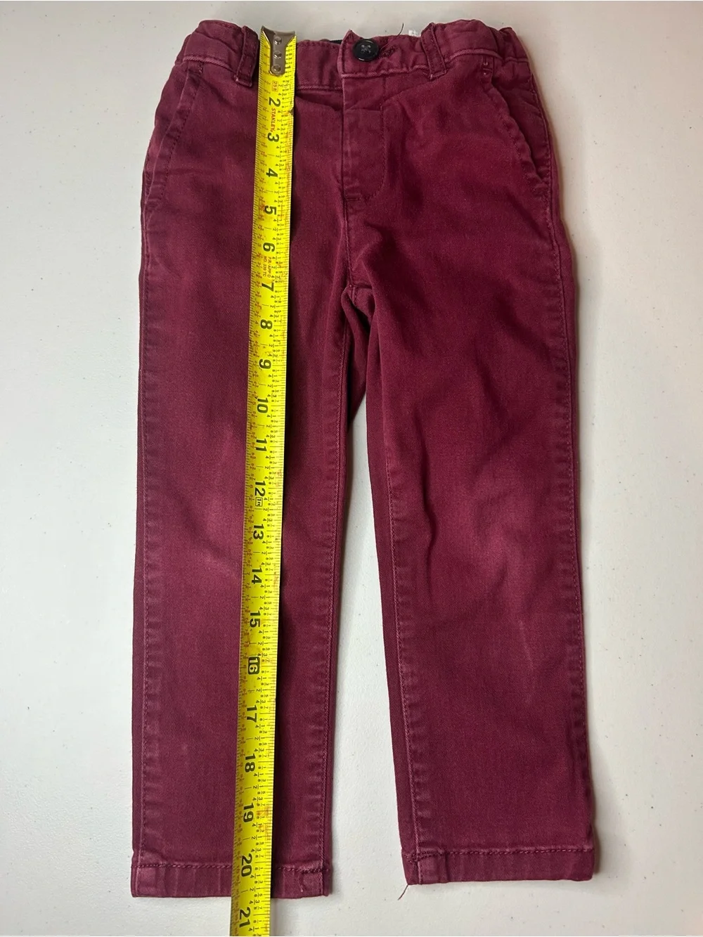 The Children's Place Burgundy Casual Bottoms